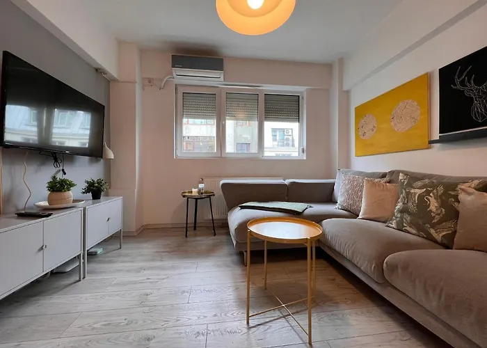 Pearl Center - 2bdr Apartman Bukarest